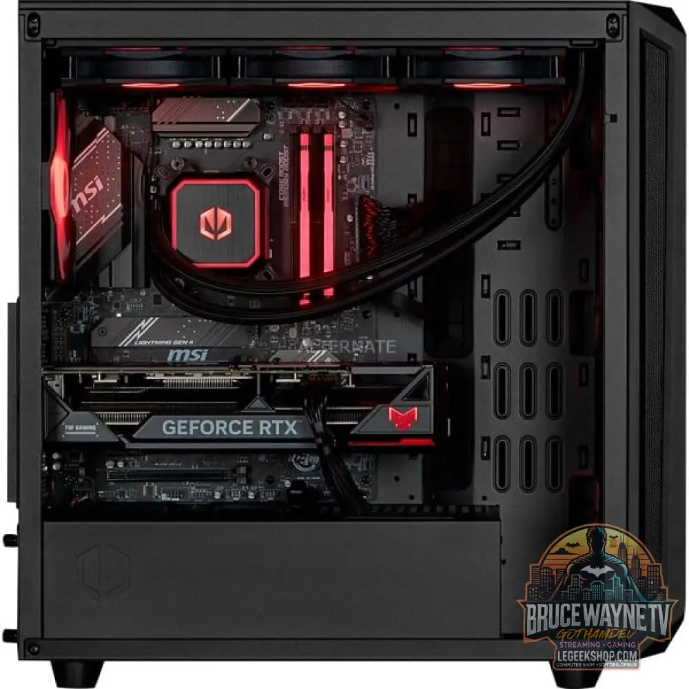 Custom PC Series • Red Hero Elements Gaming-PC — vue 2
