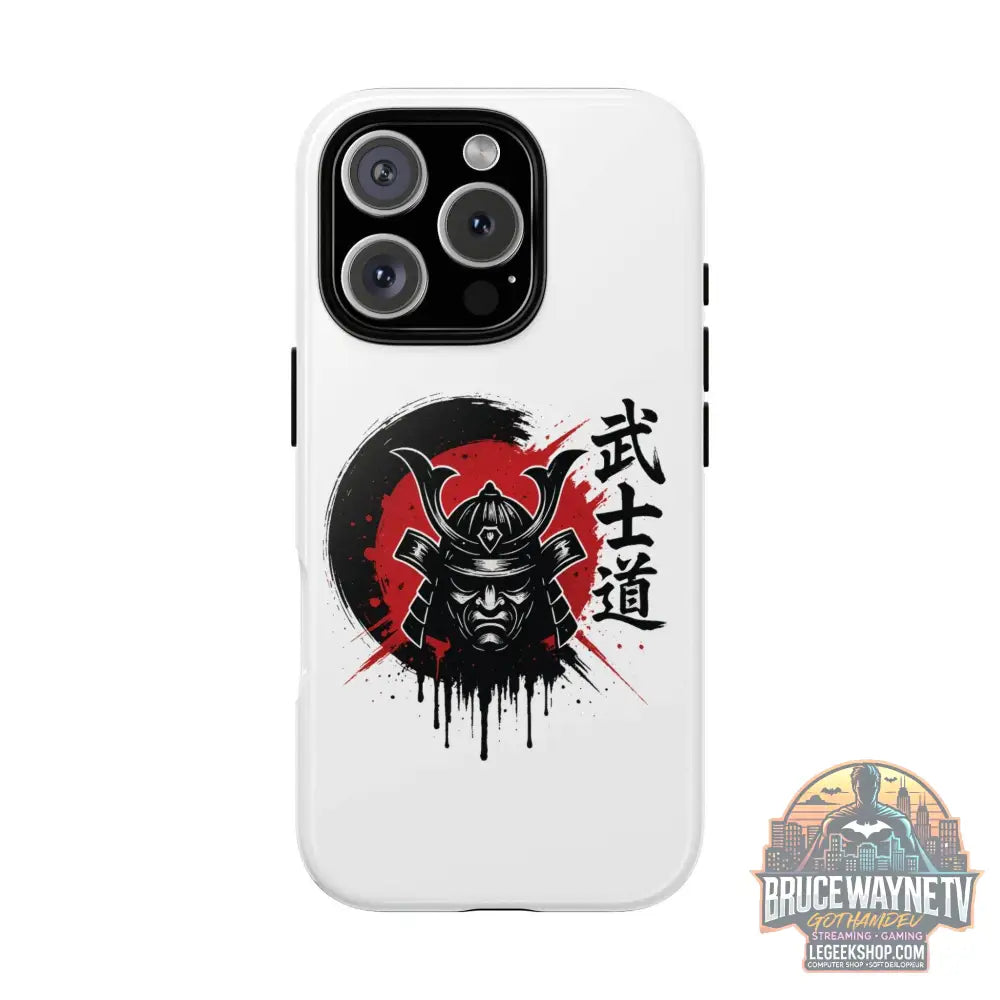 📱 samurai phone case – coque renforcée iPhone 📱 - iPhone 16 Pro / Glossy - Phone Case