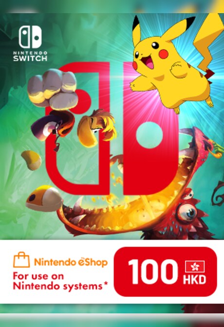 Nintendo eShop Card 100 HKD - Nintendo eShop Key - HONG KONG
