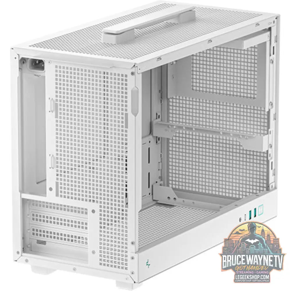 DeepCool CH160 PLUS WH, Tower-Gehäuse - DeepCool - vue 3
