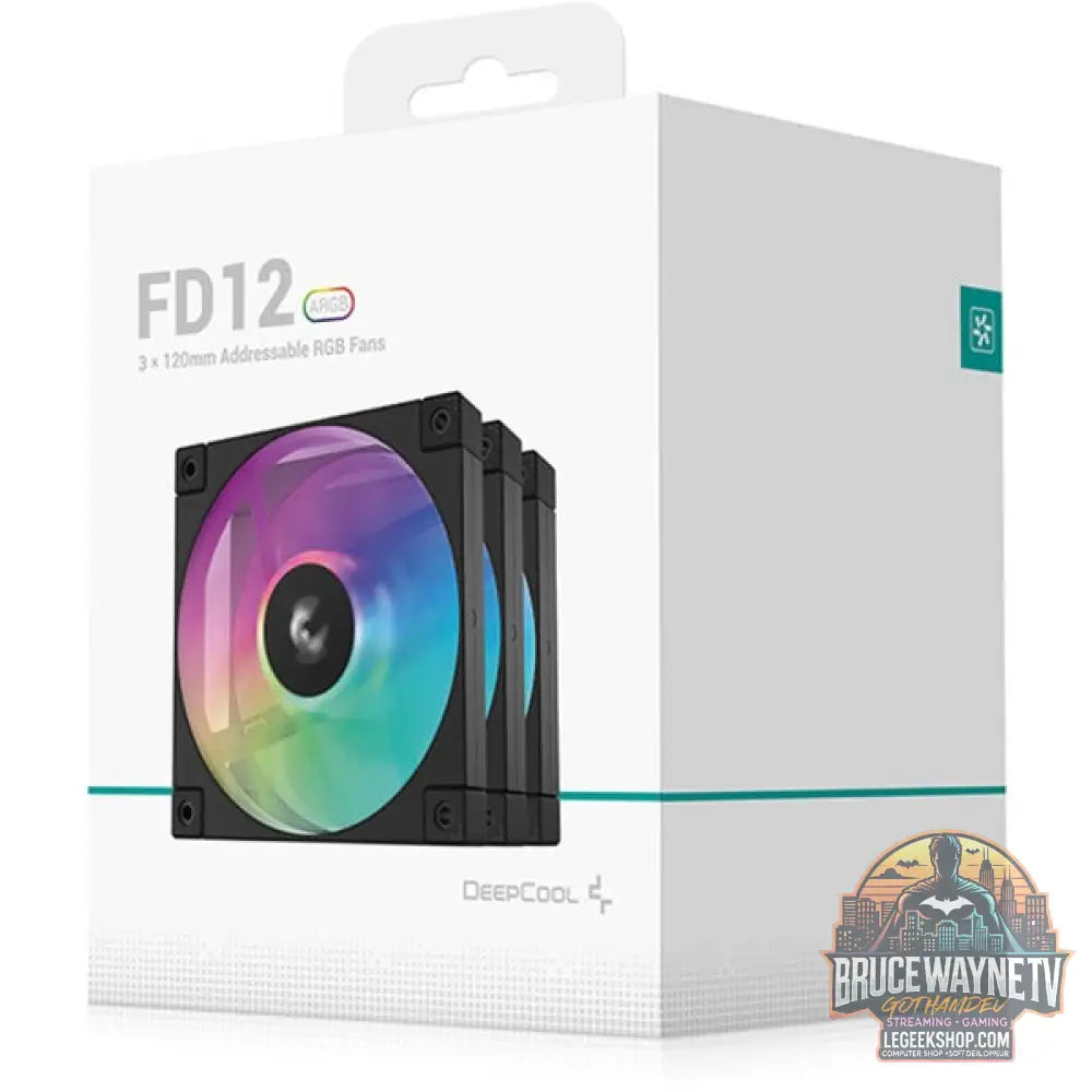 DeepCool FD12 ARGB 120x120x25, Gehäuselüfter - DeepCool - vue 10