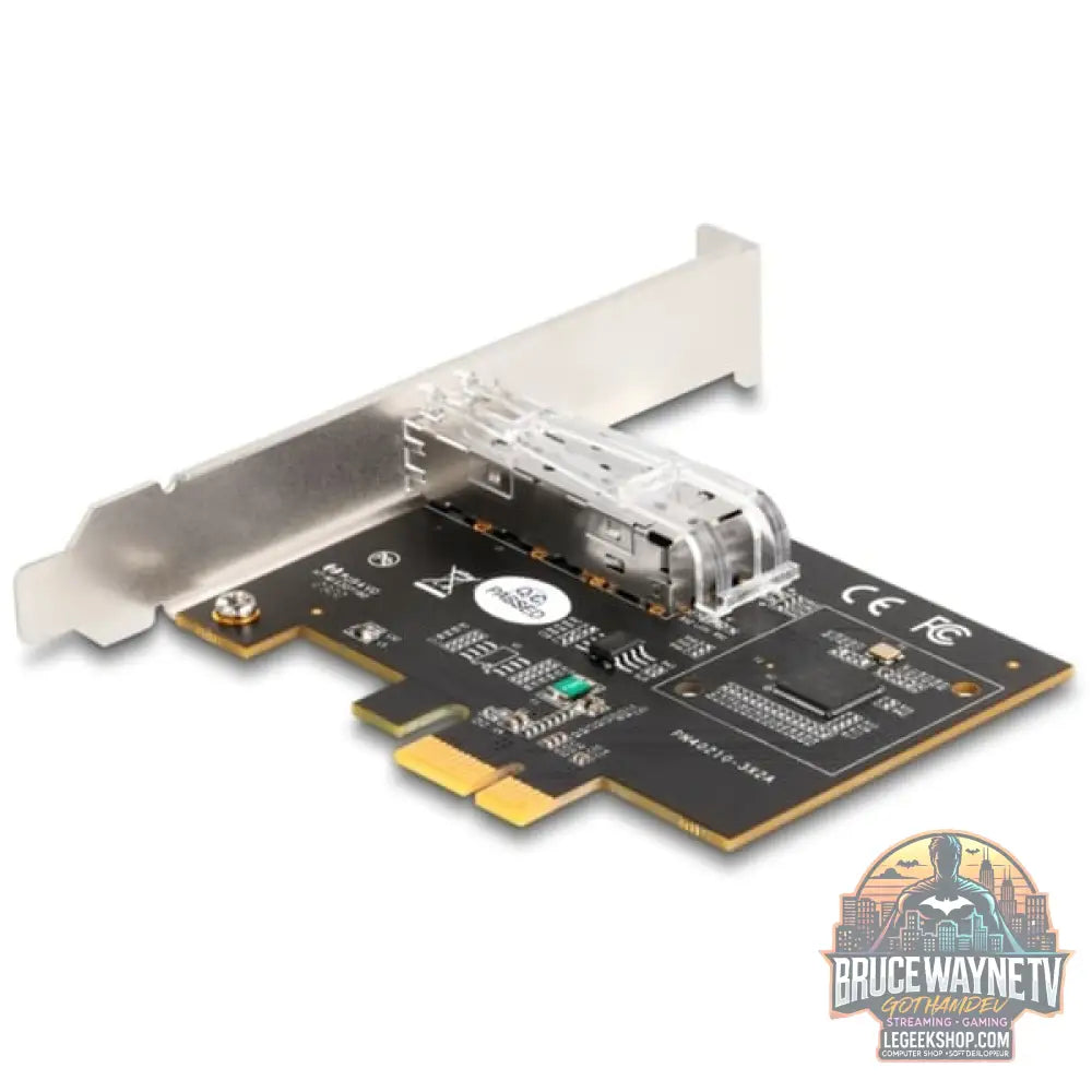 DeLOCK PCI Express x1 Karte zu 1 x SFP Slot Gigabit LAN i210, adaptateur réseau - DeLOCK - vue 2