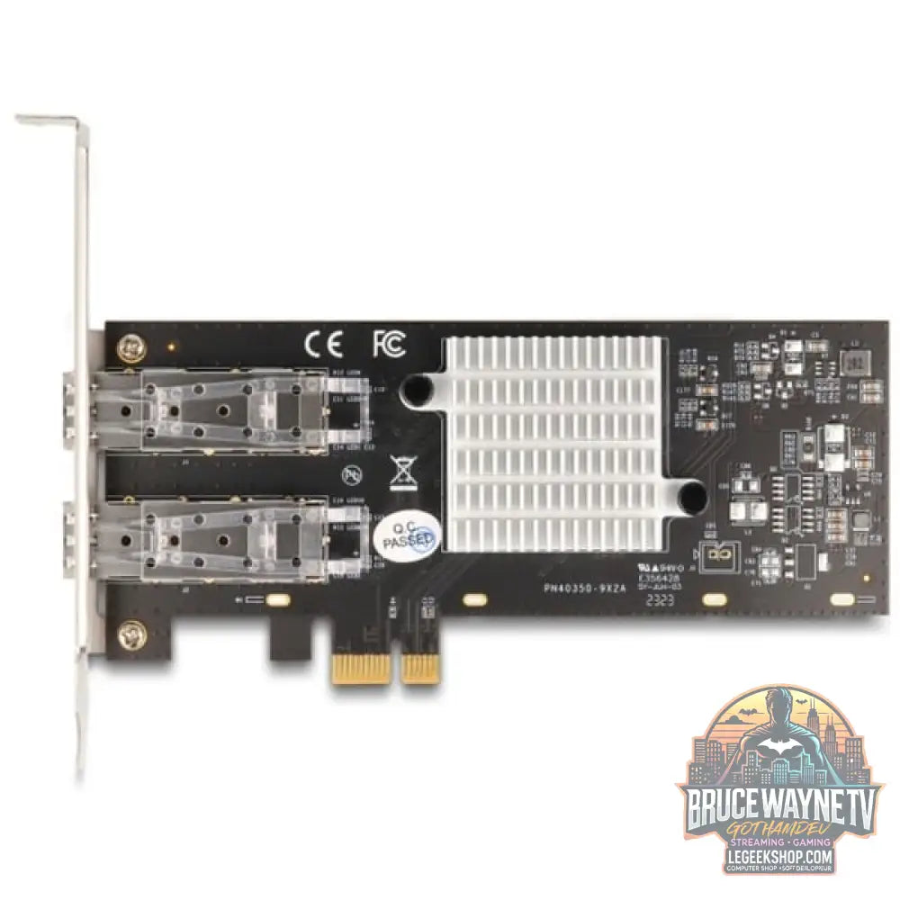 DeLOCK PCI Express x1 zu 2 x SFP Slot Gigabit LAN i350, adaptateur réseau - DeLOCK - vue 4