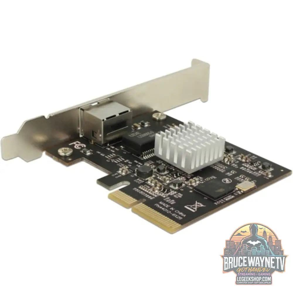 DeLOCK PCIe Karte > 1x 10 Gigabit LAN NBASE-T RJ45, adaptateur réseau - DeLOCK - vue 2
