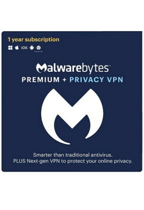 Malwarebytes + Privacy VPN (PC) 4 Devices, 1 Year  - Malwarebytes Anti Malware Key - GLOBAL