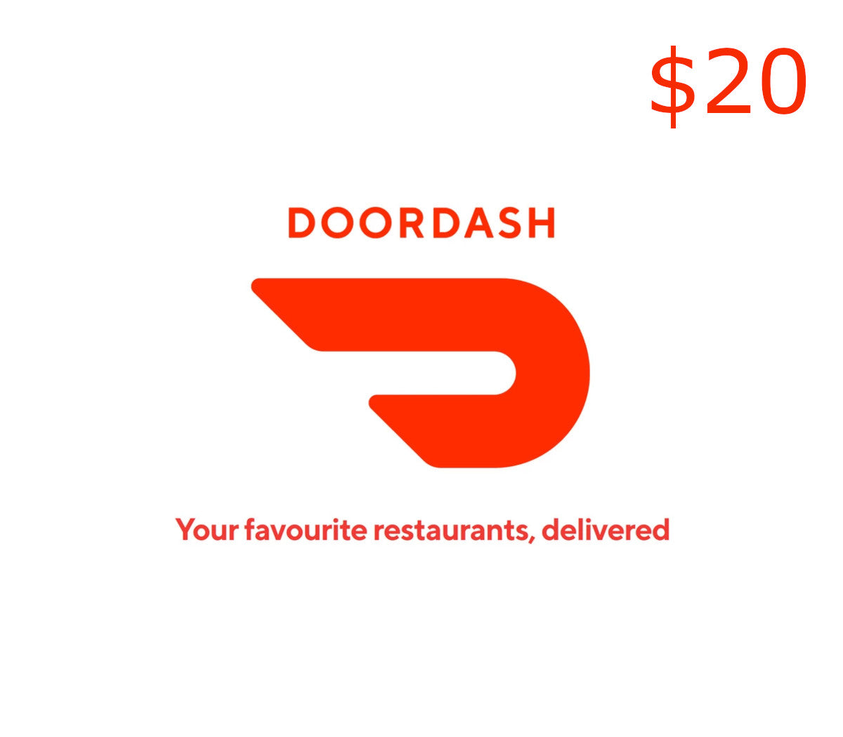 DoorDash $20 Gift Card
