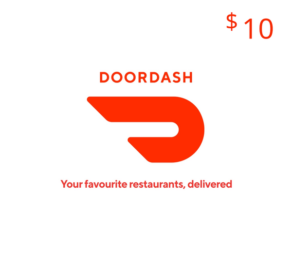 DoorDash $10 Gift Card