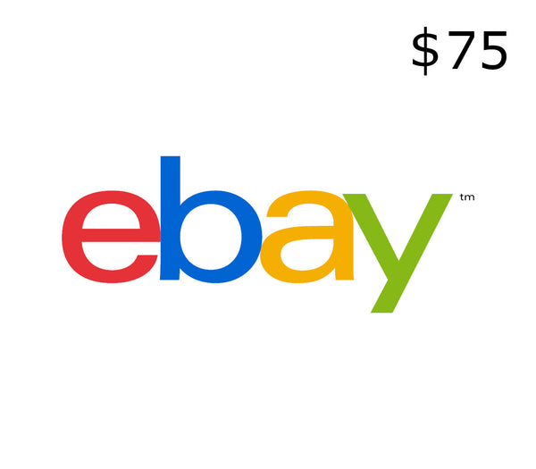 eBay CAD 75 Gift Card CA