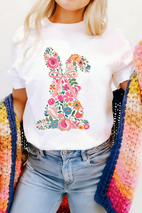 T-shirt floral, casual