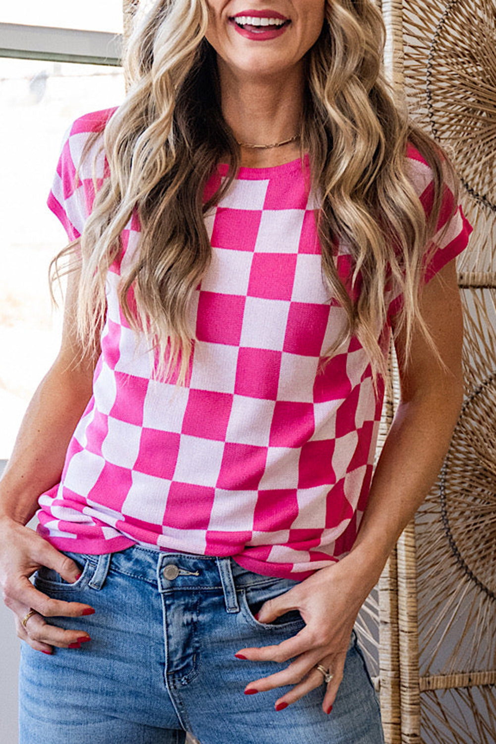 Pull femme en maille