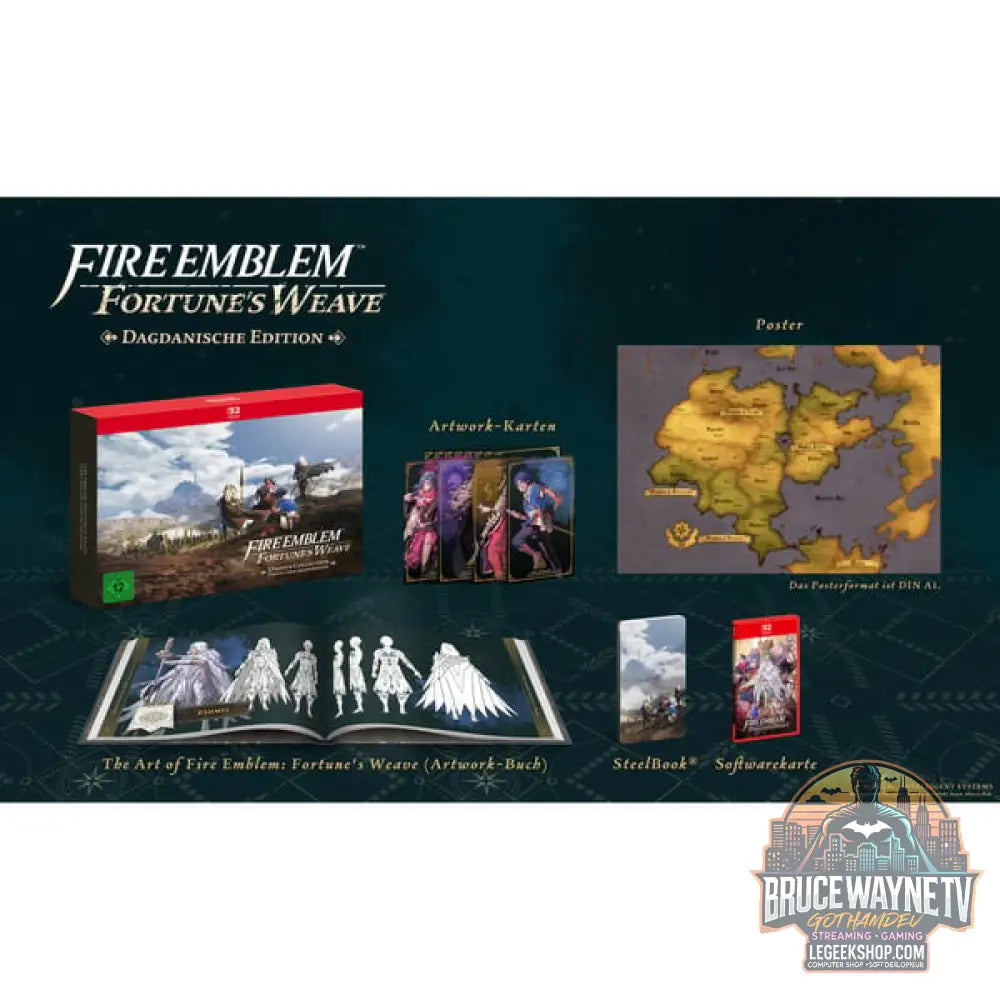 Fire Emblem: Fortune's Weave – Dagdanische Edition-Spiel - Nintendo