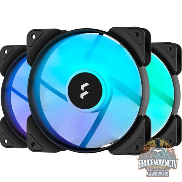 Fractal Design Aspect 12 RGB PWM Black Frame 3er, Gehäuselüfter - Fractal Design