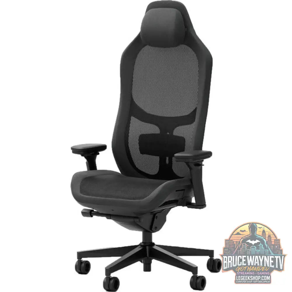 Fractal Design chaise gaming Refine Mesh Dark - Fractal Design - vue 3