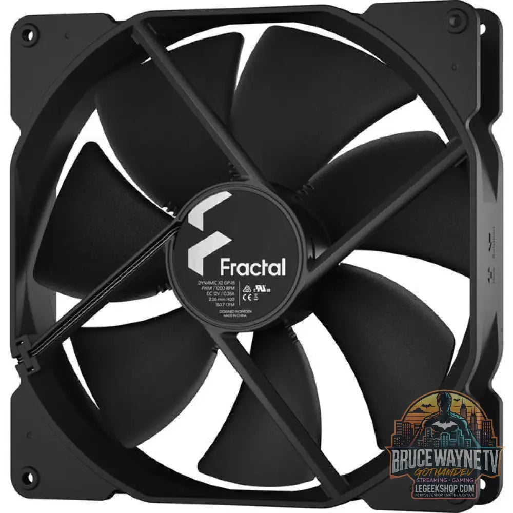 Fractal Design Dynamic X2 GP-18 PWM, Gehäuselüfter - Fractal Design - vue 2