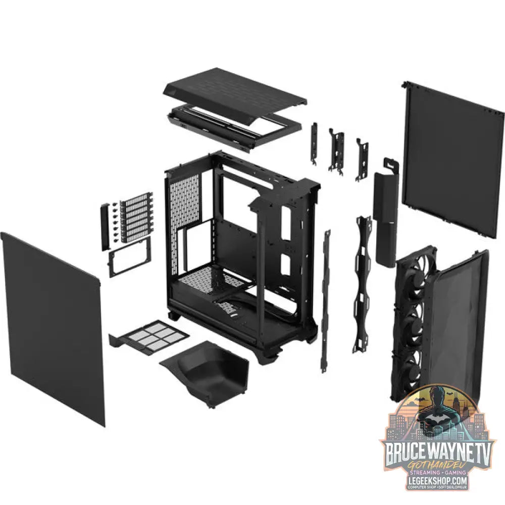 Fractal Design Meshify 3 Solid, Tower-Gehäuse - Fractal Design - vue 11
