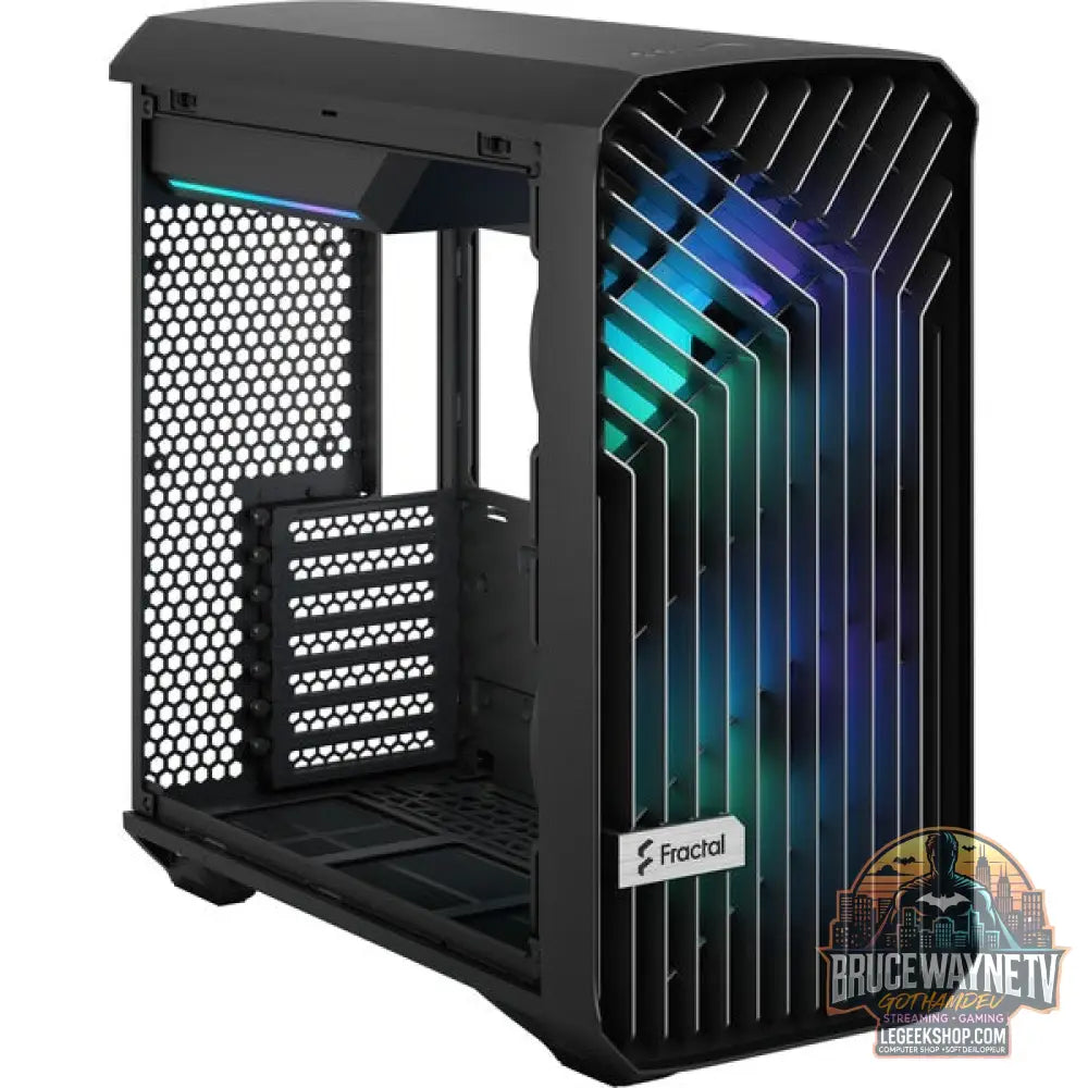 Fractal Design Torrent Compact RGB Black TG Light Tint, Tower-Gehäuse - Fractal Design - vue 9