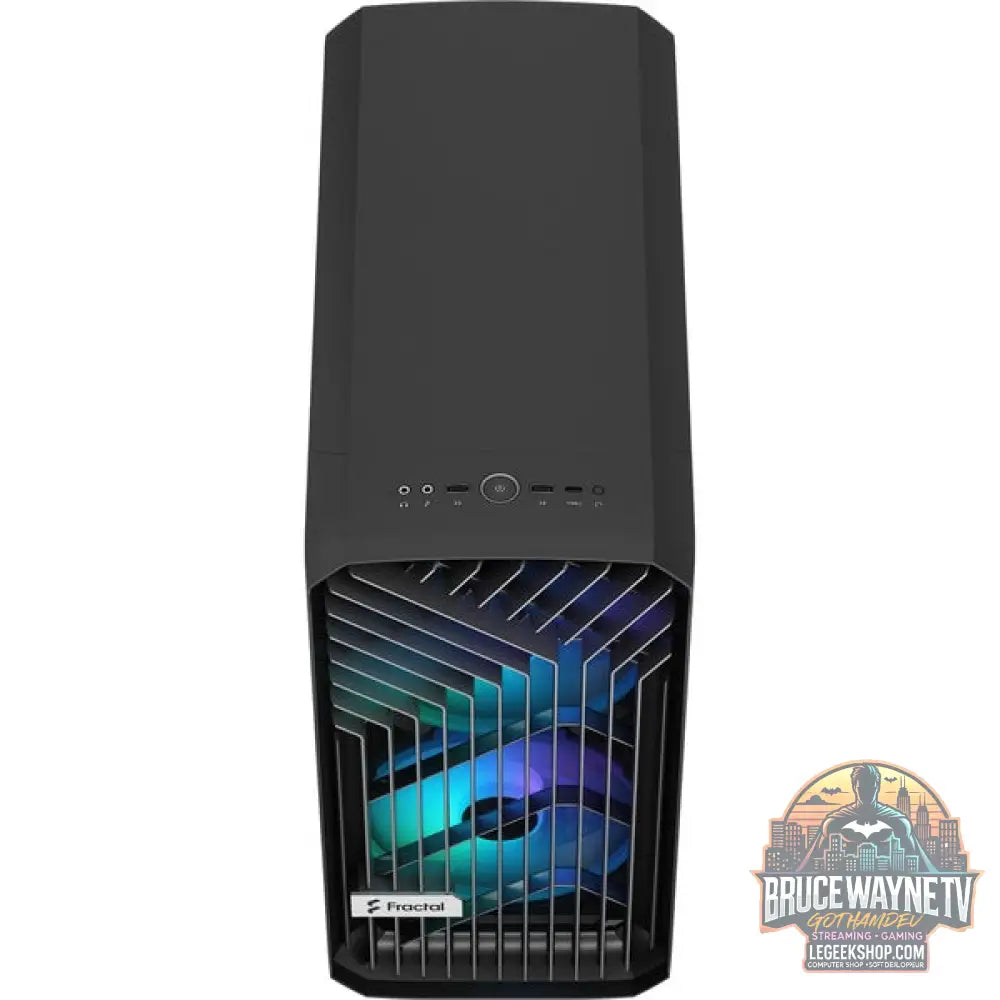 Fractal Design Torrent Compact RGB Black TG Light Tint, Tower-Gehäuse - Fractal Design - vue 10