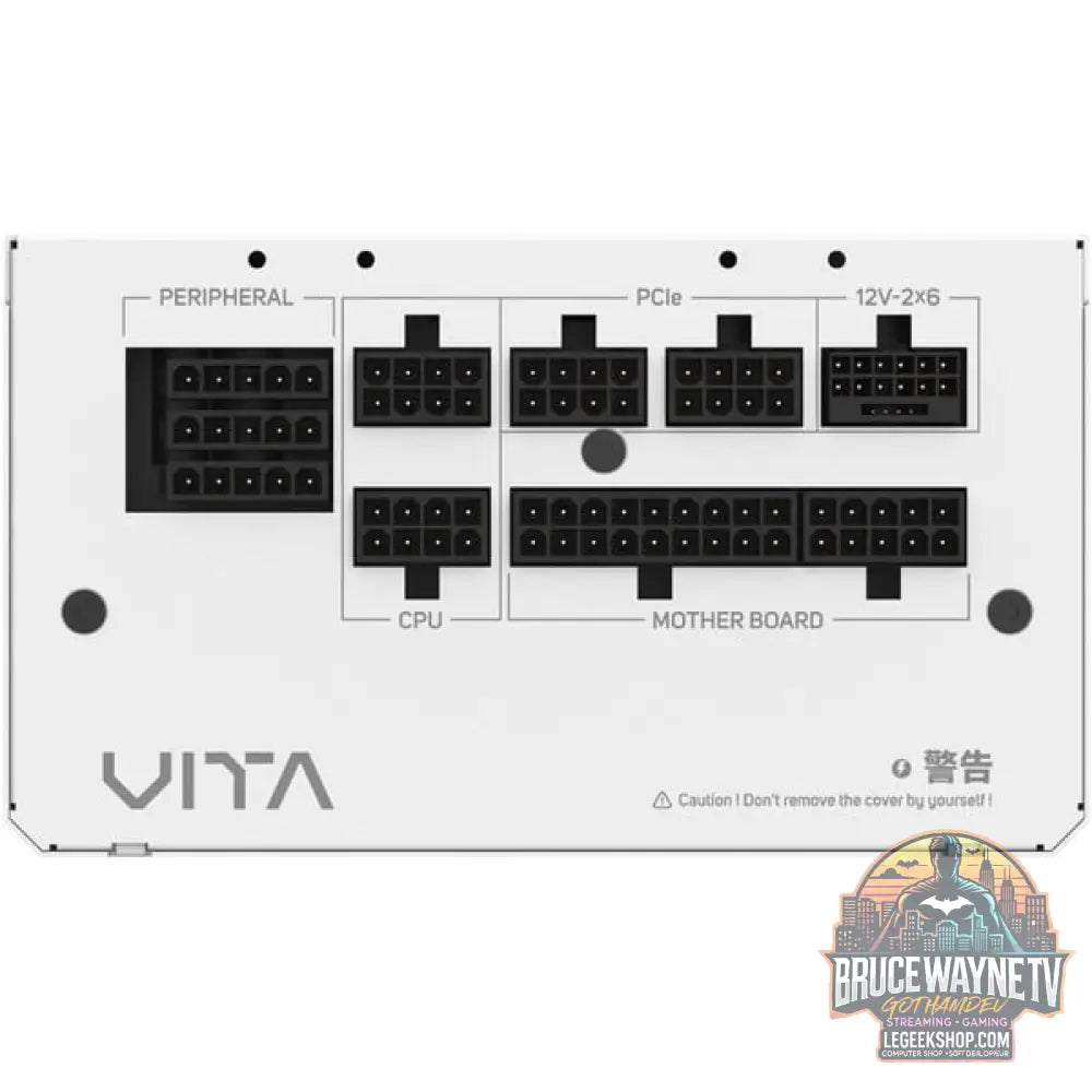 FSP VITA GM 850W WHITE, alimentation PC - FSP - vue 4