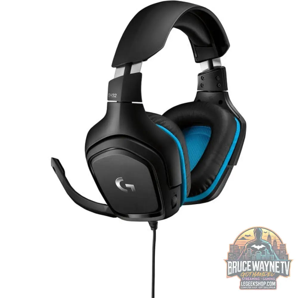 G432 Gaming Headset - Logitech - vue 2