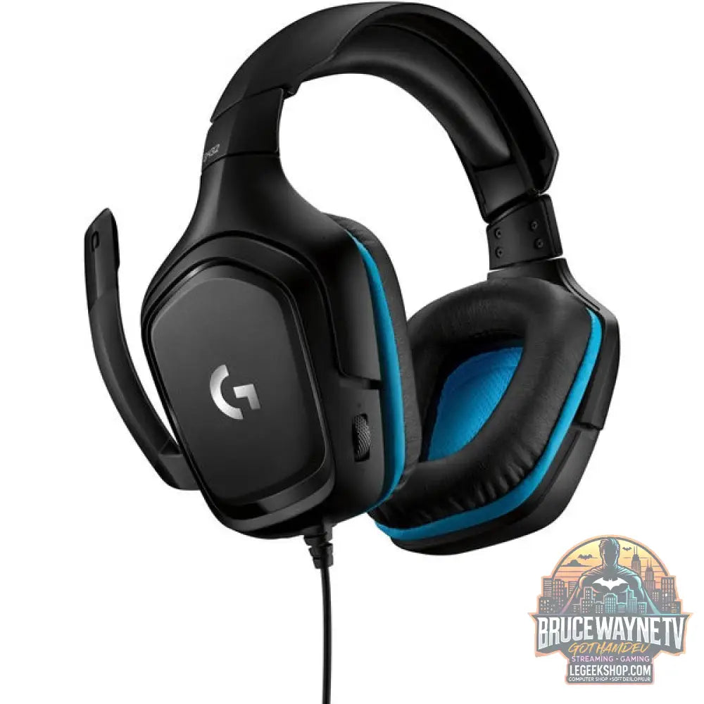 G432 Gaming Headset - Logitech - vue 3