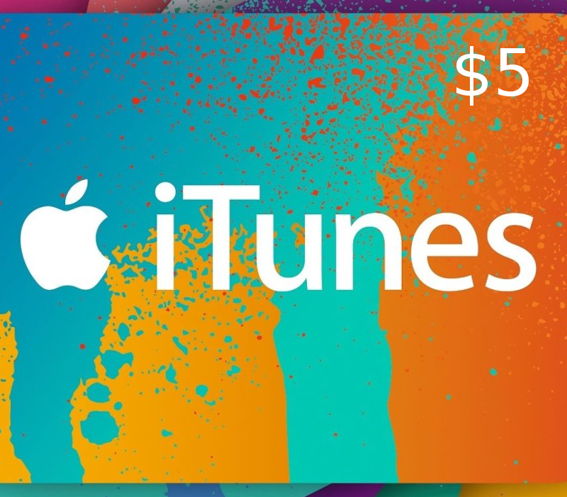 iTunes CAD 5 Card CA