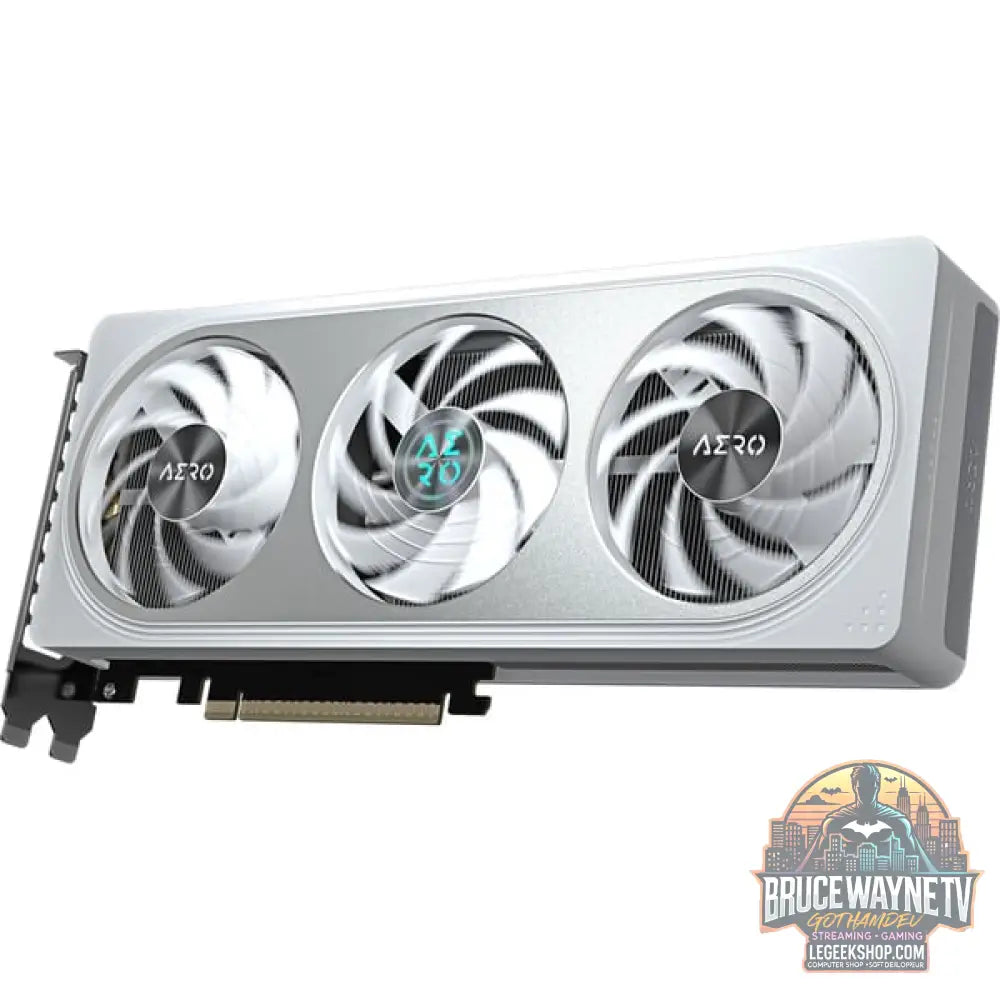 GIGABYTE GeForce RTX 5060 AERO OC 8G, carte graphique DLSS 4, 3x DisplayPort, 1x HDMI 2.1 - GIGABYTE - vue 6