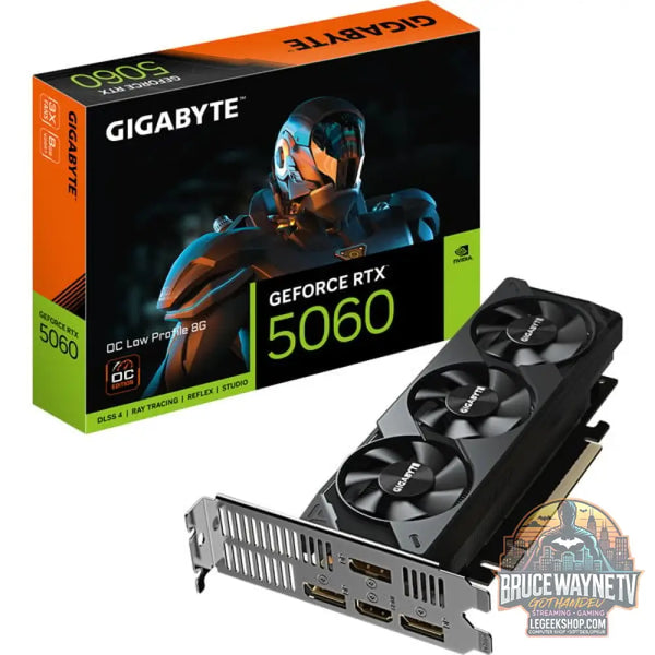 GIGABYTE GeForce RTX 5060 OC Low Profile 8G, carte graphique - GIGABYTE