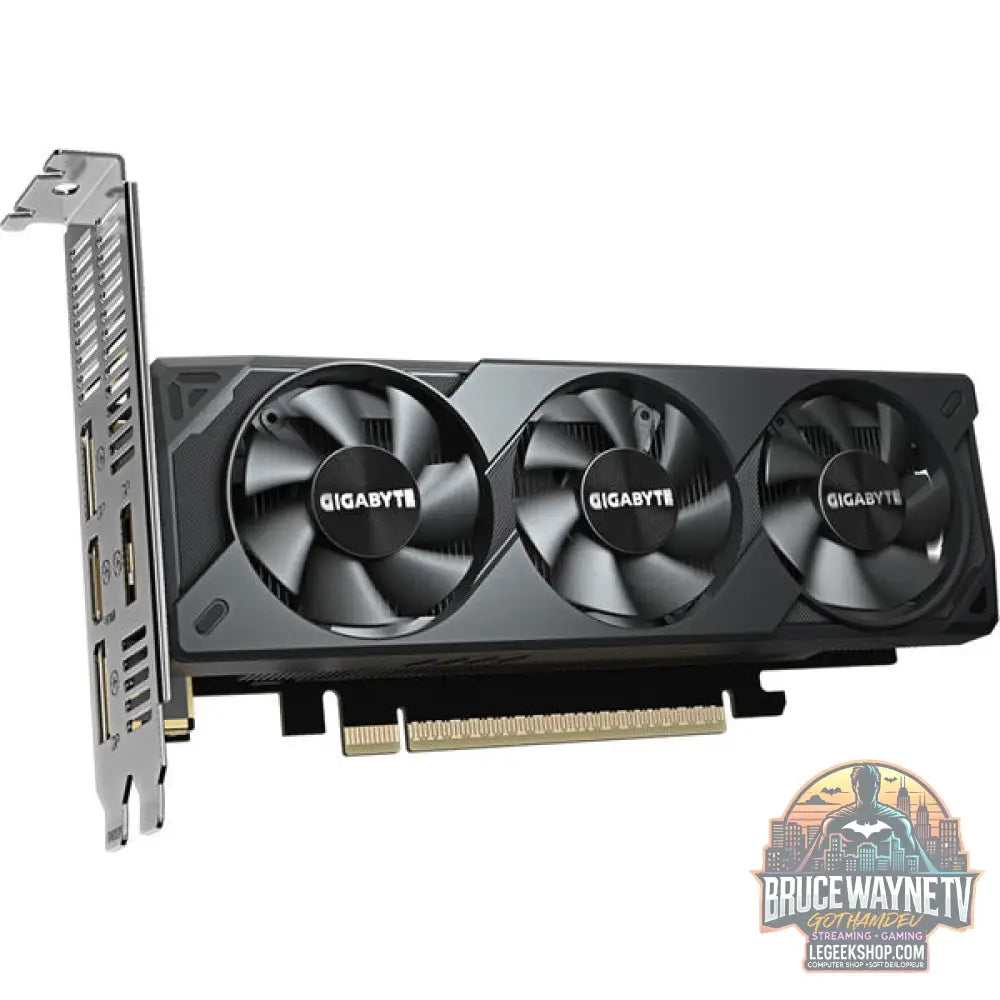 GIGABYTE GeForce RTX 5060 OC Low Profile 8G, carte graphique - GIGABYTE - vue 3