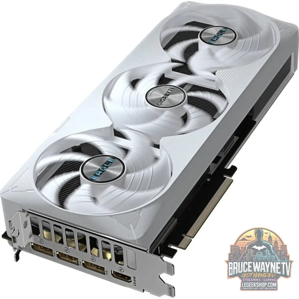 GIGABYTE GeForce RTX 5070 Ti EAGLE OC ICE 16G, carte graphique DLSS 4, 3x DisplayPort, 1x HDMI 2.1 - GIGABYTE - vue 6