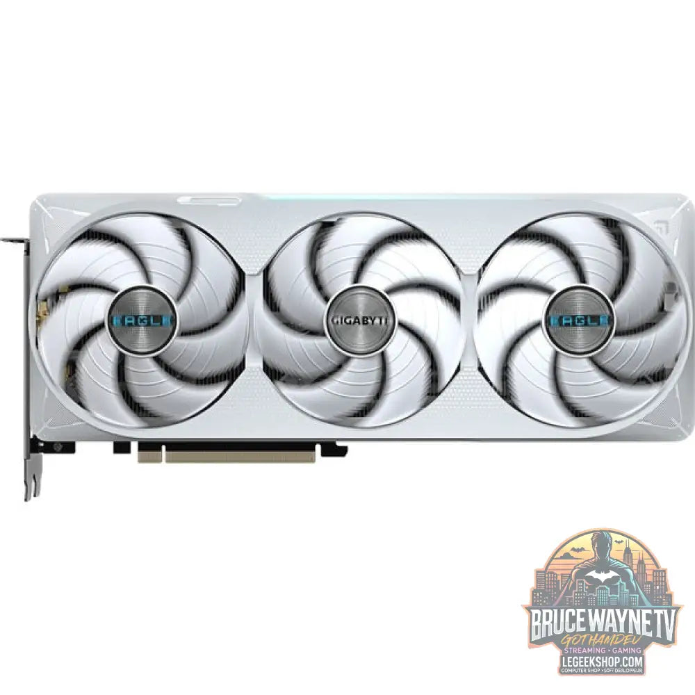 GIGABYTE GeForce RTX 5070 Ti EAGLE OC ICE 16G, carte graphique DLSS 4, 3x DisplayPort, 1x HDMI 2.1 - GIGABYTE - vue 2