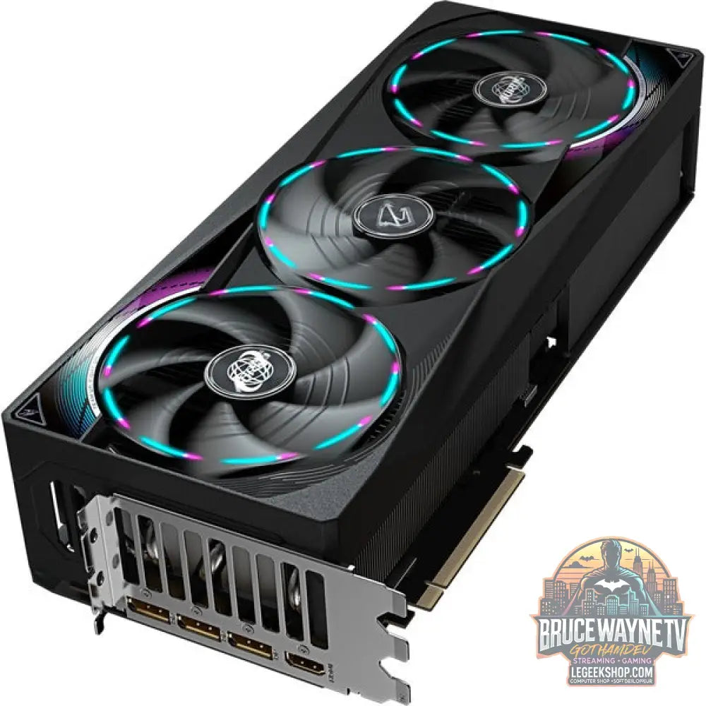 GIGABYTE GeForce RTX 5080 AORUS MASTER 16G, carte graphique - GIGABYTE - vue 4
