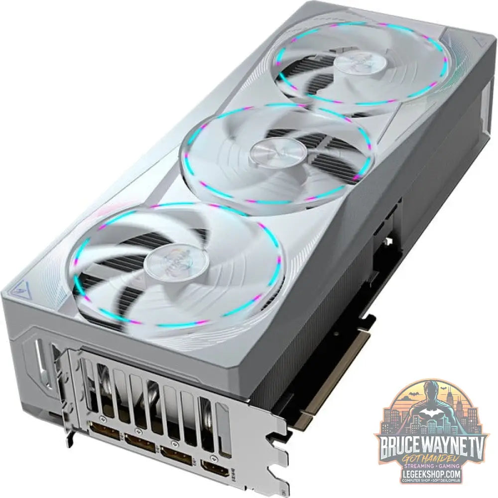 GIGABYTE GeForce RTX 5080 AORUS MASTER ICE 16G, carte graphique - GIGABYTE - vue 4