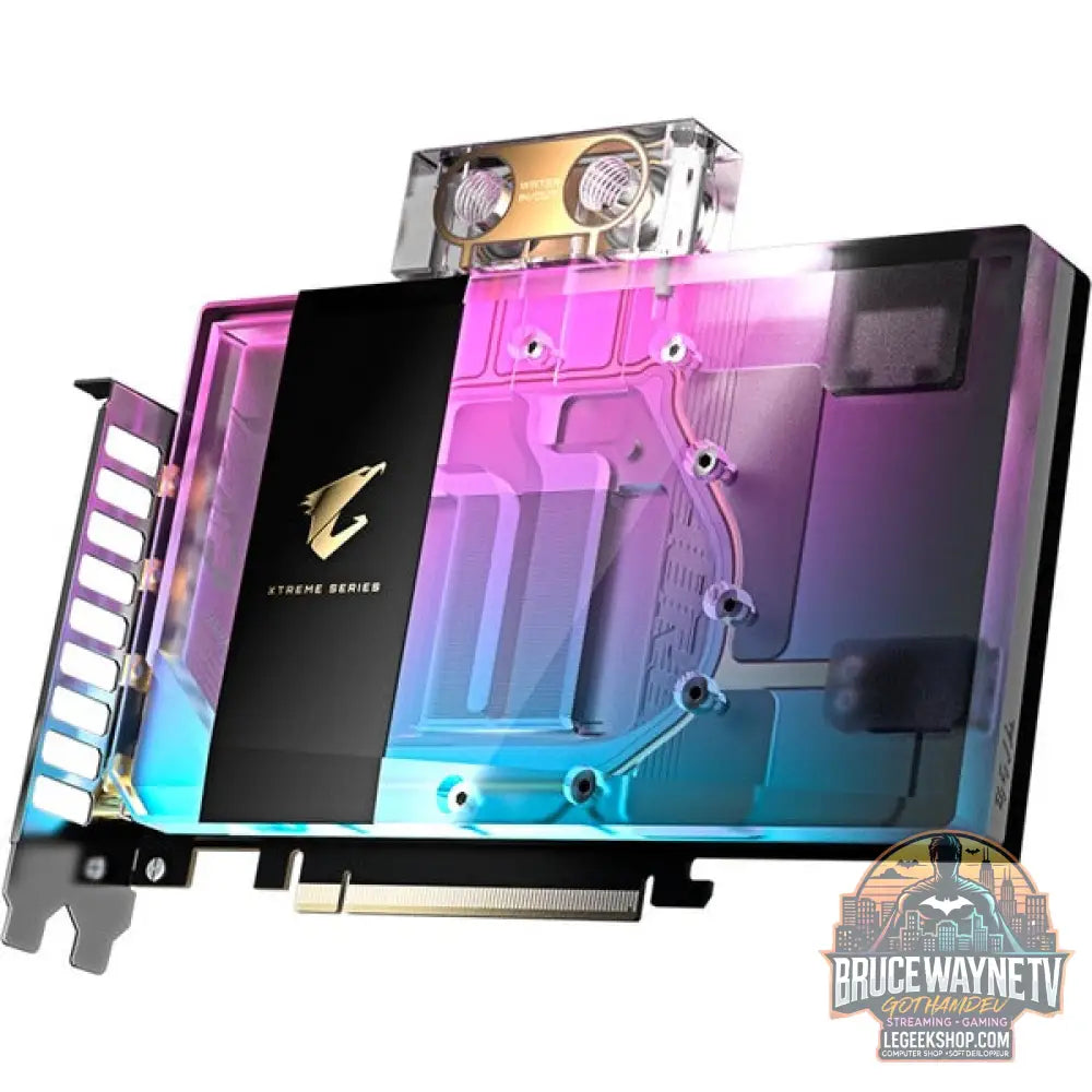 GIGABYTE GeForce RTX 5080 AORUS XTREME WATERFORCE WB 16G, carte graphique - GIGABYTE - vue 3