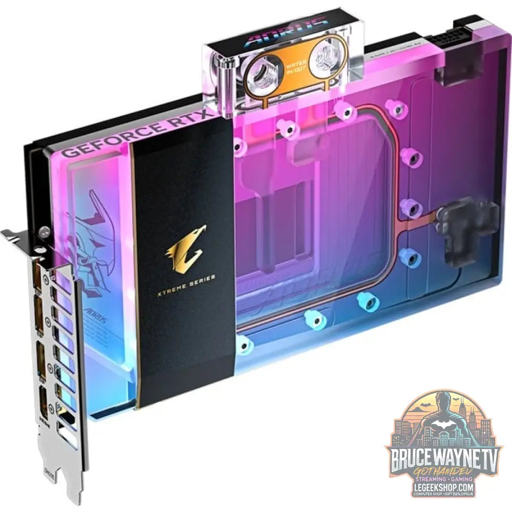 GIGABYTE GeForce RTX 5090 AORUS XTREME WATERFORCE WB 32G, carte graphique DLSS 4, 3x DisplayPort, 1x HDMI 2.1 - GIGABYTE - vue 2