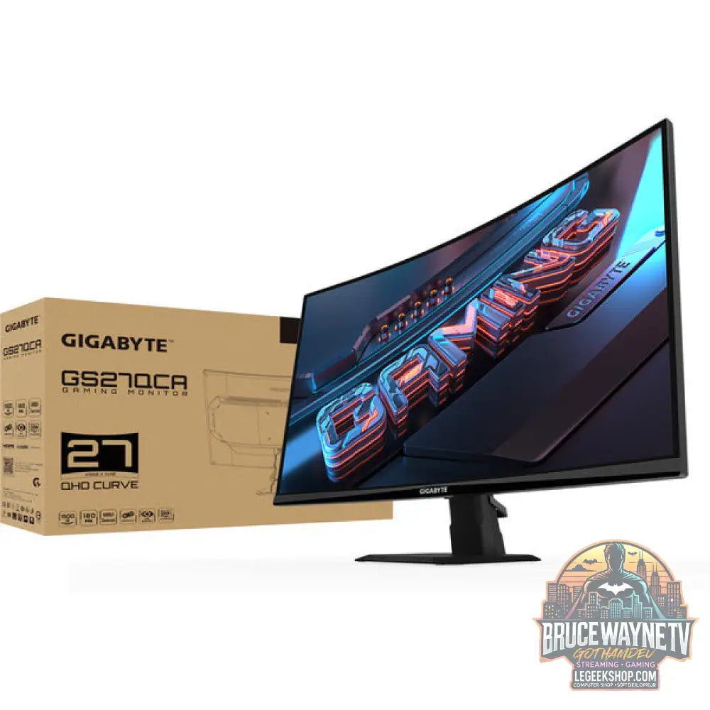 GIGABYTE GS27QCA 27" QHD/WQHD VA 180 Hz - GIGABYTE - vue 8