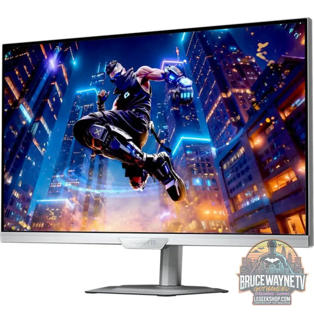 GIGABYTE M27UP ICE 27" 3840 × 2160 px IPS 160 Hz - GIGABYTE - vue 3