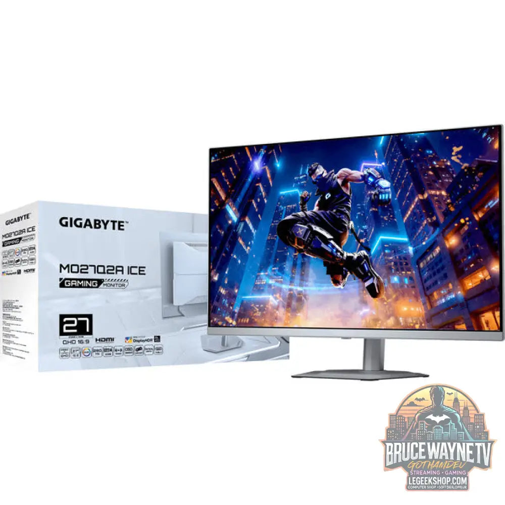 GIGABYTE MO27Q2A ICE 27" QHD/WQHD QD-OLED 280 Hz - GIGABYTE - vue 8