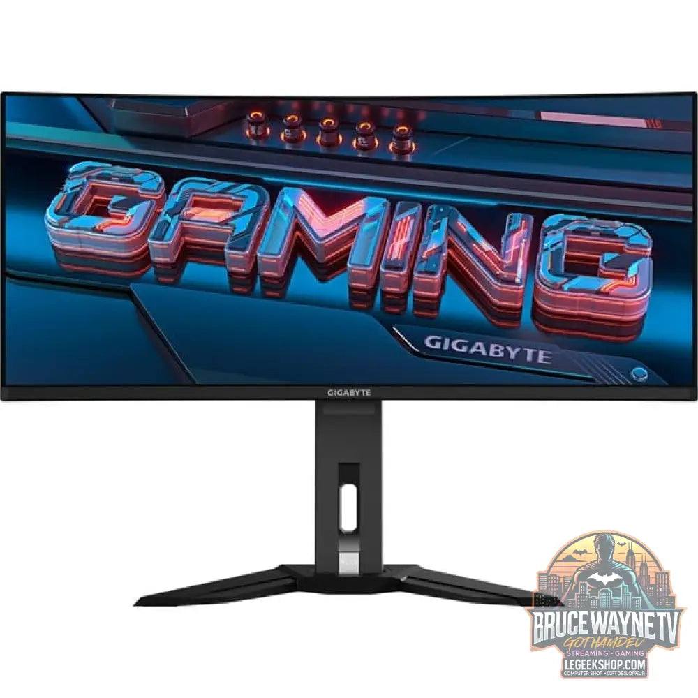 GIGABYTE MO34WQC2 34" QHD/WQHD QD-OLED 240 Hz - GIGABYTE - vue 2