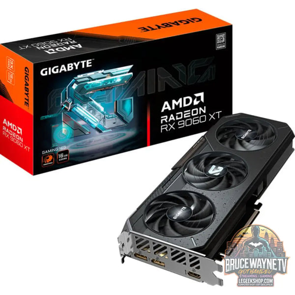 GIGABYTE Radeon RX 9060 XT GAMING OC 16GB, carte graphique - GIGABYTE