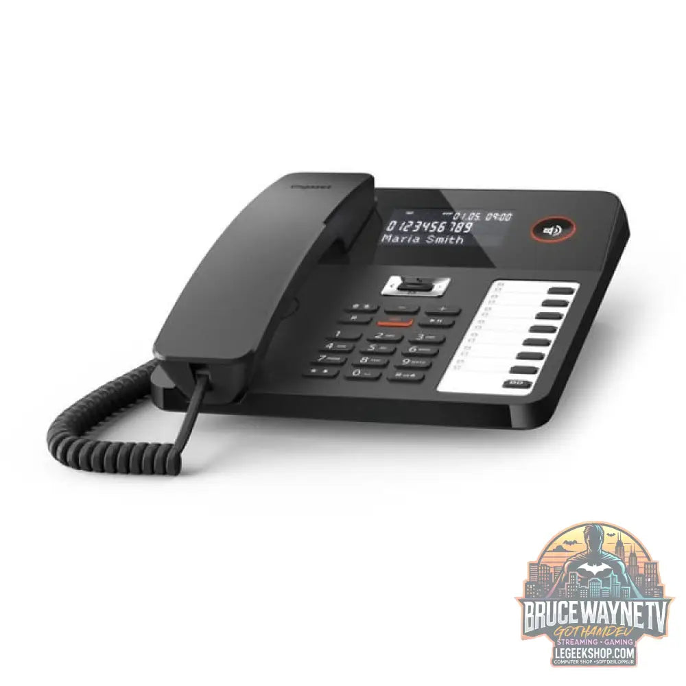 Gigaset DESK 800A, analoges Telefon (noir) - Gigaset - vue 2
