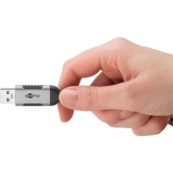 goobay Ethernet-câble USB-A 3.2 Gen1 Stecker > RJ-45 Stecker, adaptateur réseau - goobay - vue 7