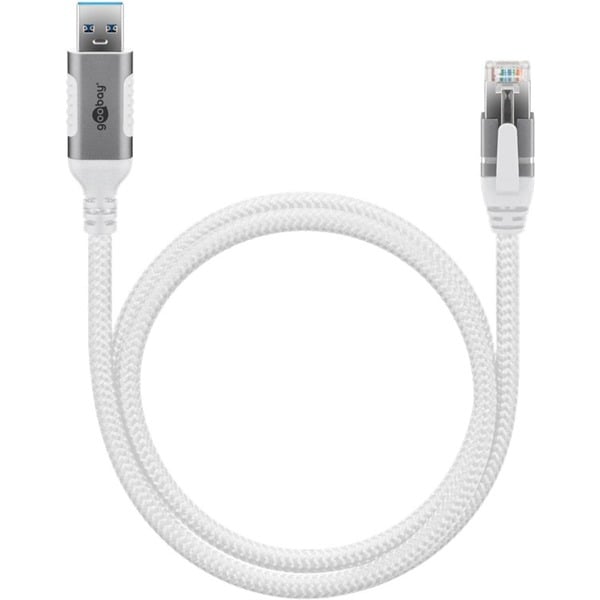 goobay Ethernet-câble USB-A 3.2 Gen1 Stecker > RJ-45 Stecker, adaptateur réseau - goobay - vue 3