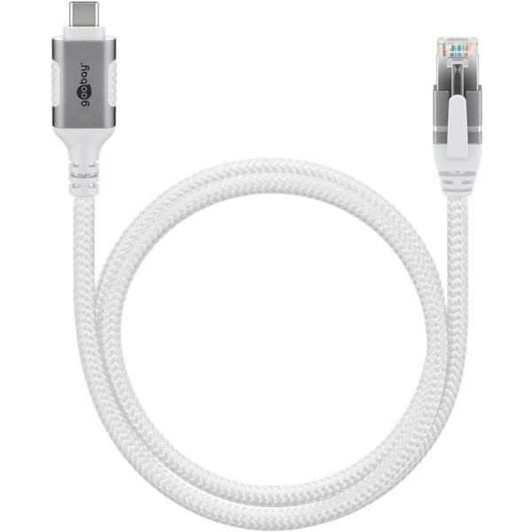 goobay Ethernet-câble USB-C 3.2 Gen2 Stecker > RJ-45 Stecker, adaptateur réseau - goobay - vue 3