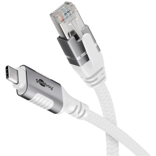 goobay Ethernet-câble USB-C 3.2 Gen2 Stecker > RJ-45 Stecker, adaptateur réseau - goobay - vue 4
