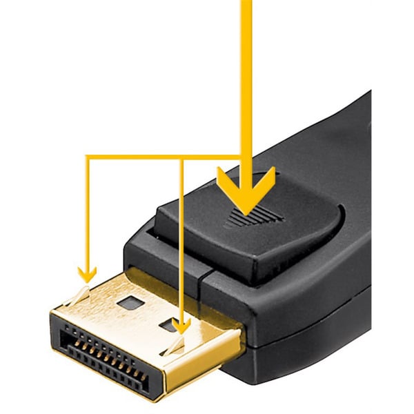 (€ 3,02 / 1 m) goobay câble DisplayPort 1.4 Stecker > DisplayPort Stecker - goobay - vue 3