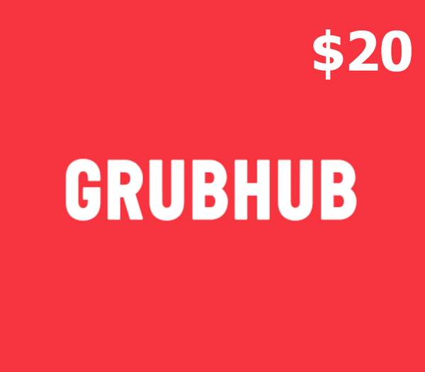 Grubhub USD 20 Gift Card