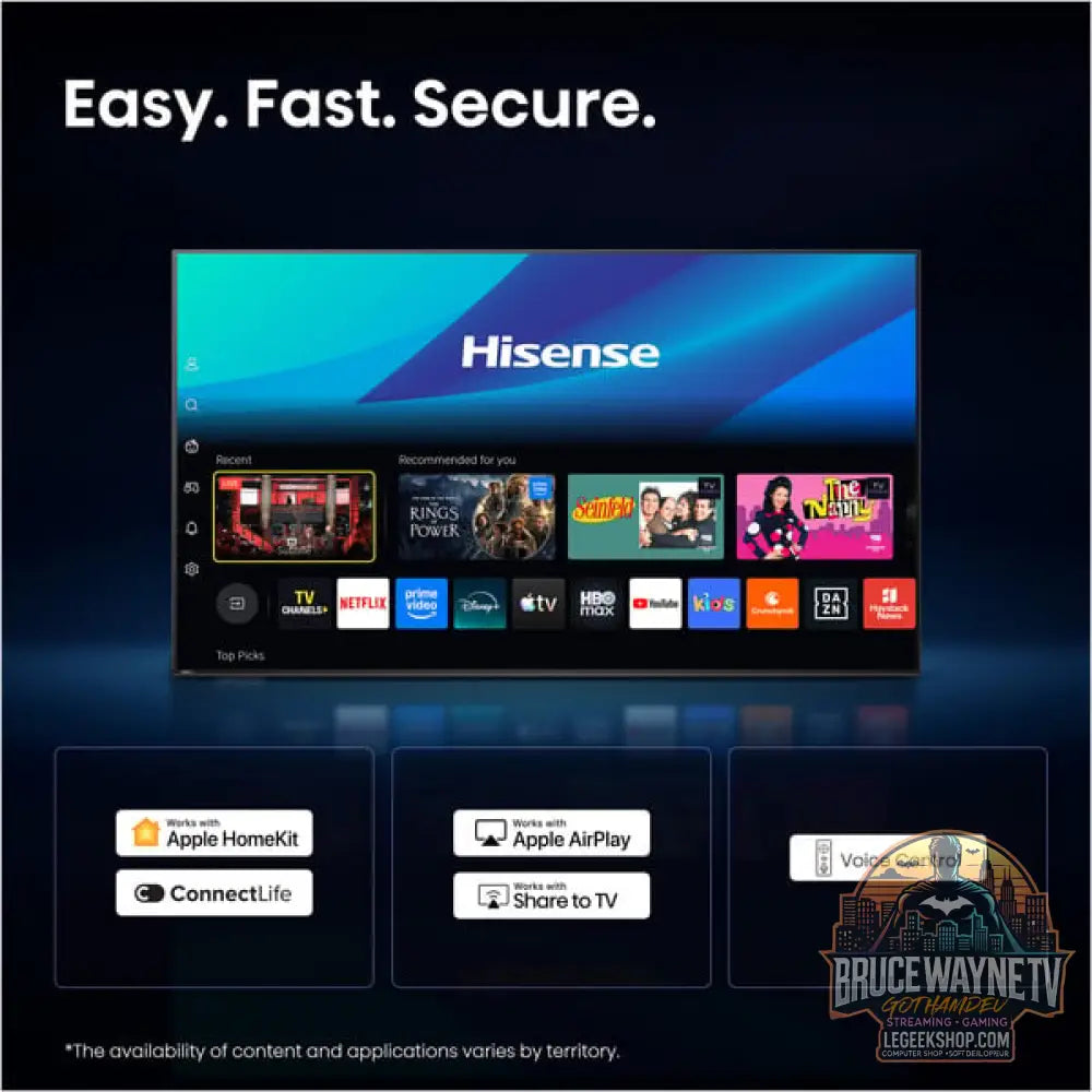 Hisense 55E7S PRO Hi-QLED-Fernseher - Hisense - vue 12