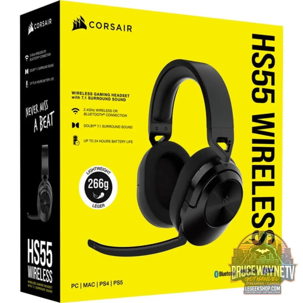 HS55 Wireless - Corsair - vue 6