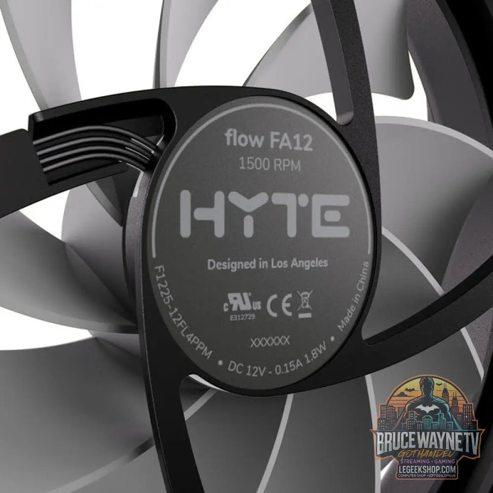 HYTE Flow FA12 Triple Fan Pack, Gehäuselüfter - HYTE - vue 6