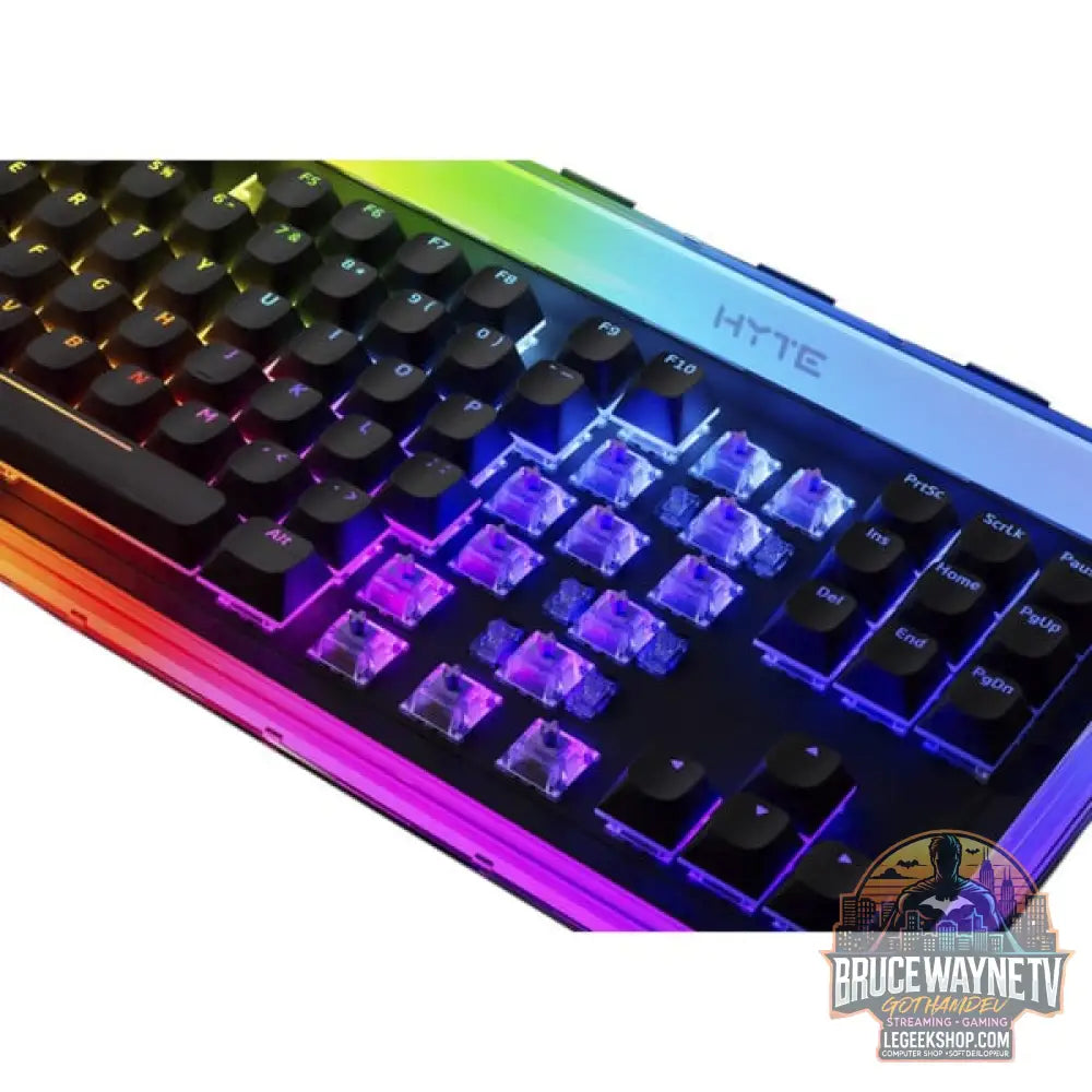 HYTE Keeb TKL, clavier gaming - vue 3